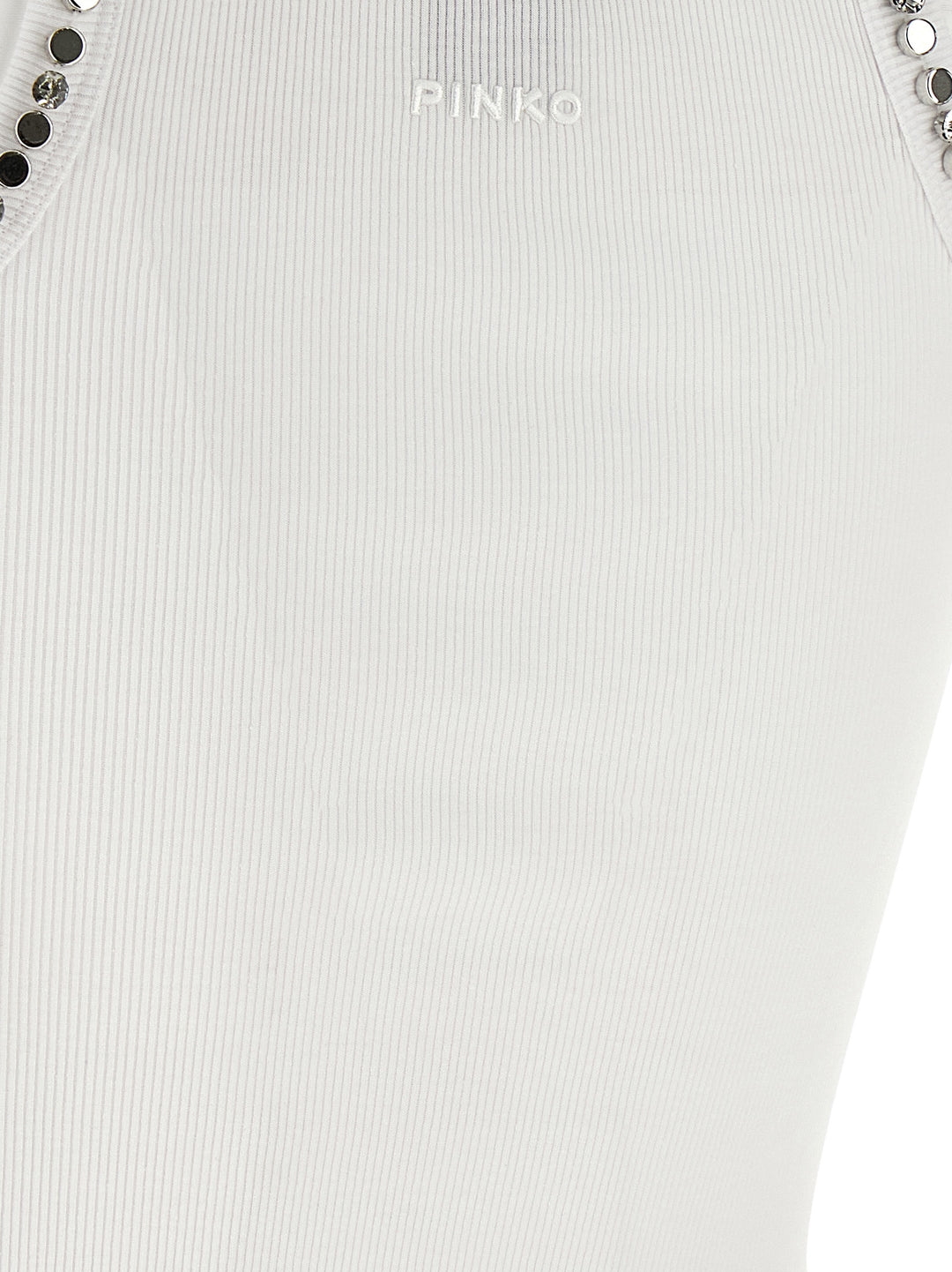 Pinko Coriandoli Top - Bianco | ccdb409e451531a4d420eb8c9c9caa3359029863