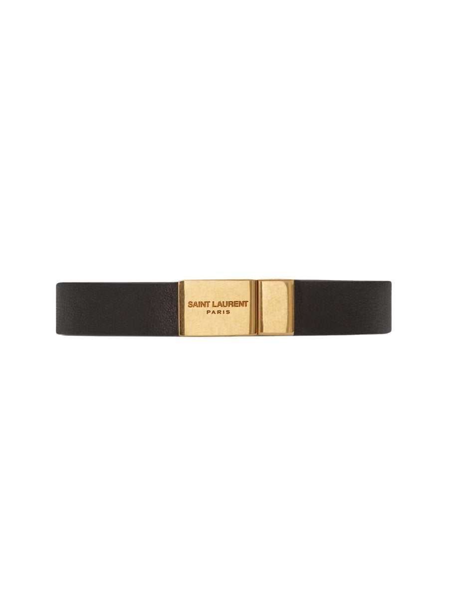 Saint Laurent Bracciali - Nero | Wanan Luxury