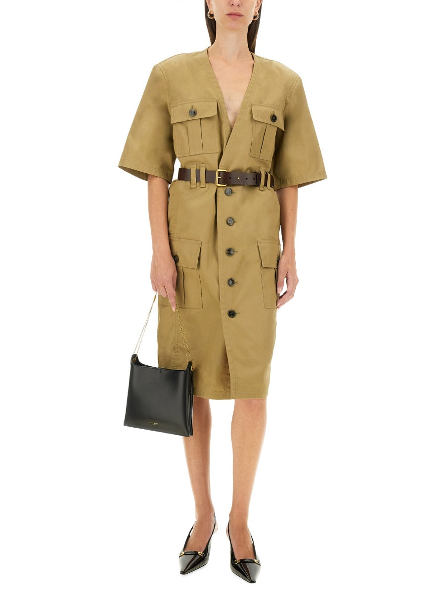 Saint Laurent Abiti - Beige | b3a9d0e1083be4798a4525a9eb9c770e8809dce3