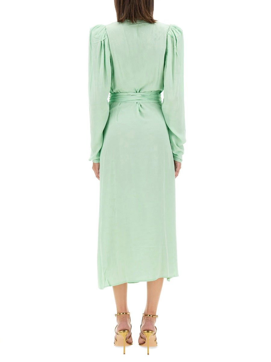 Rotate Birger Christensen Abiti - Verde | Wanan Luxury
