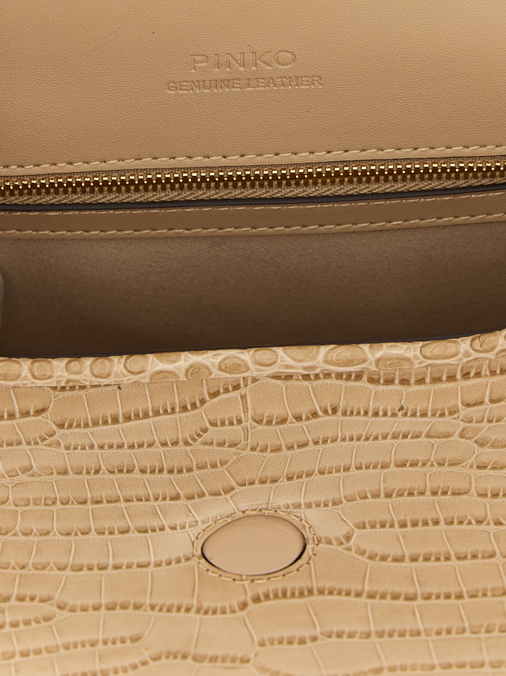 Pinko Love Bag Box Borse a Spalla e Tracolla - Beige | 9fb36d1036dc2243baa04134524e707f04deb046