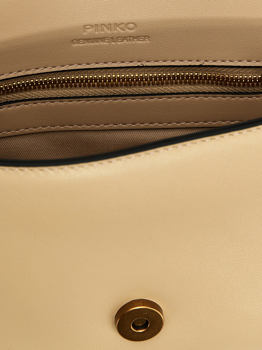 Pinko Mini Love Slouchy Borse a Spalla e Tracolla - Beige | cc5f94d26bcaa15fae08f25e4d8df4e5f784f4ee