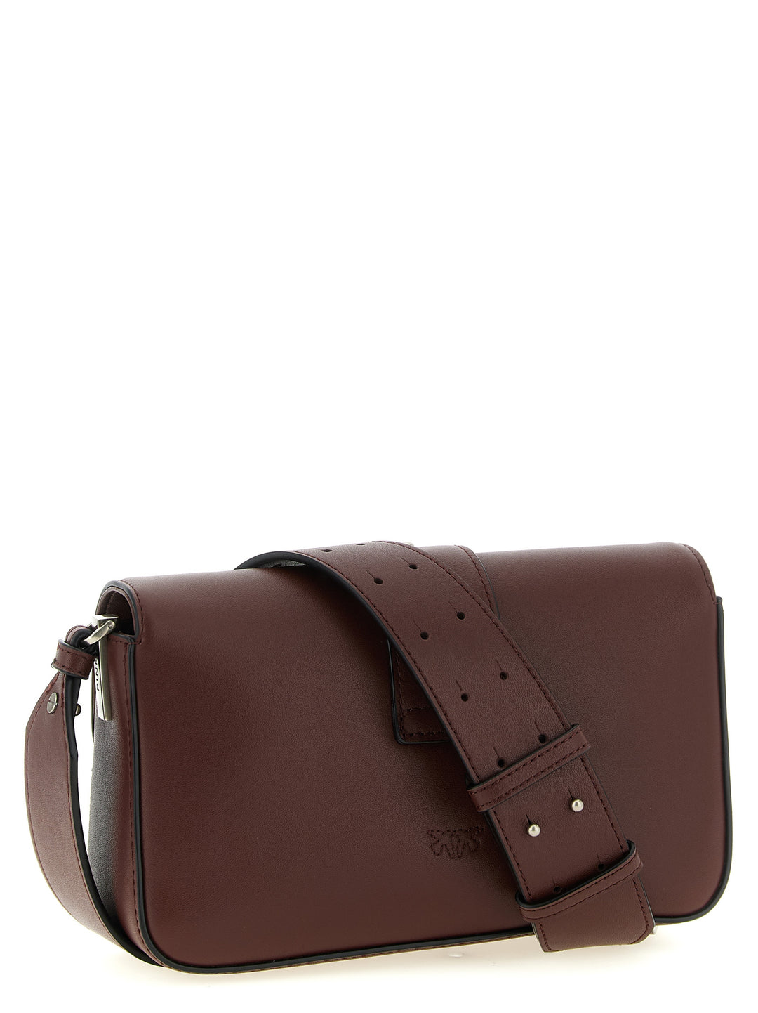 Pinko Mini Love Slouchy Borse a Spalla e Tracolla - Bordeaux | 584d5041005c1565ef9bf7618efcf1605f83da75