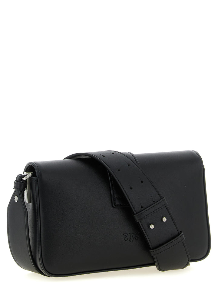 Pinko Mini Love Slouchy Borse a Spalla e Tracolla - Nero | ad3b4937ba7f68b691f181b100d2c79ceba7827f