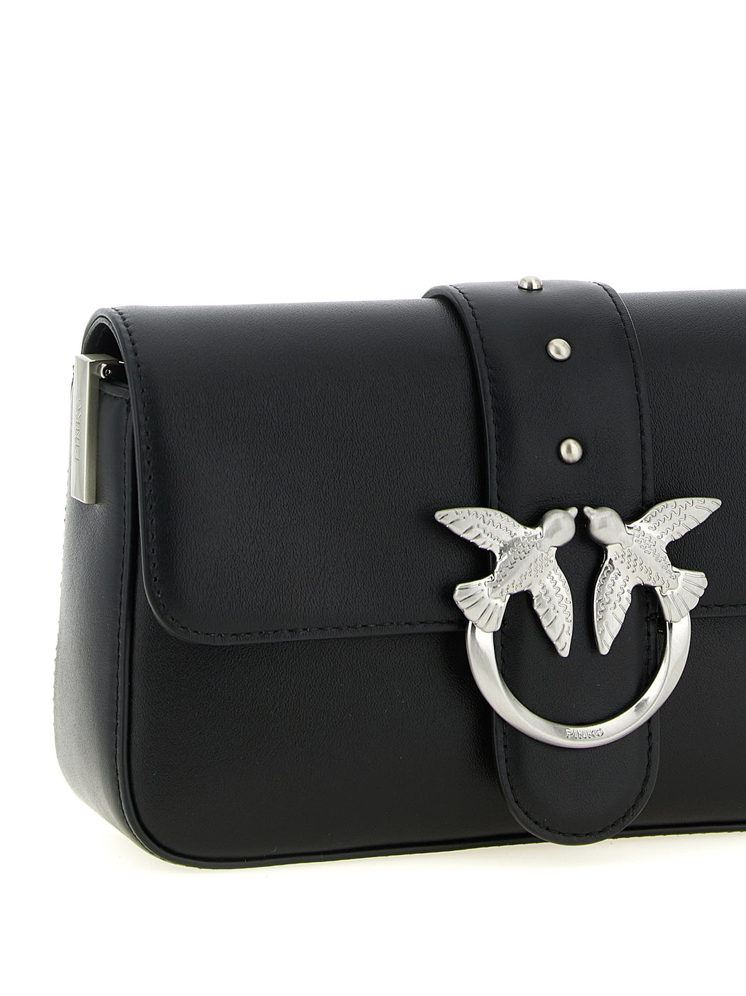 Pinko Mini Love Slouchy Borse a Spalla e Tracolla - Nero | 7546c168027ab339b4e3b4cca7f3a16195553d9c