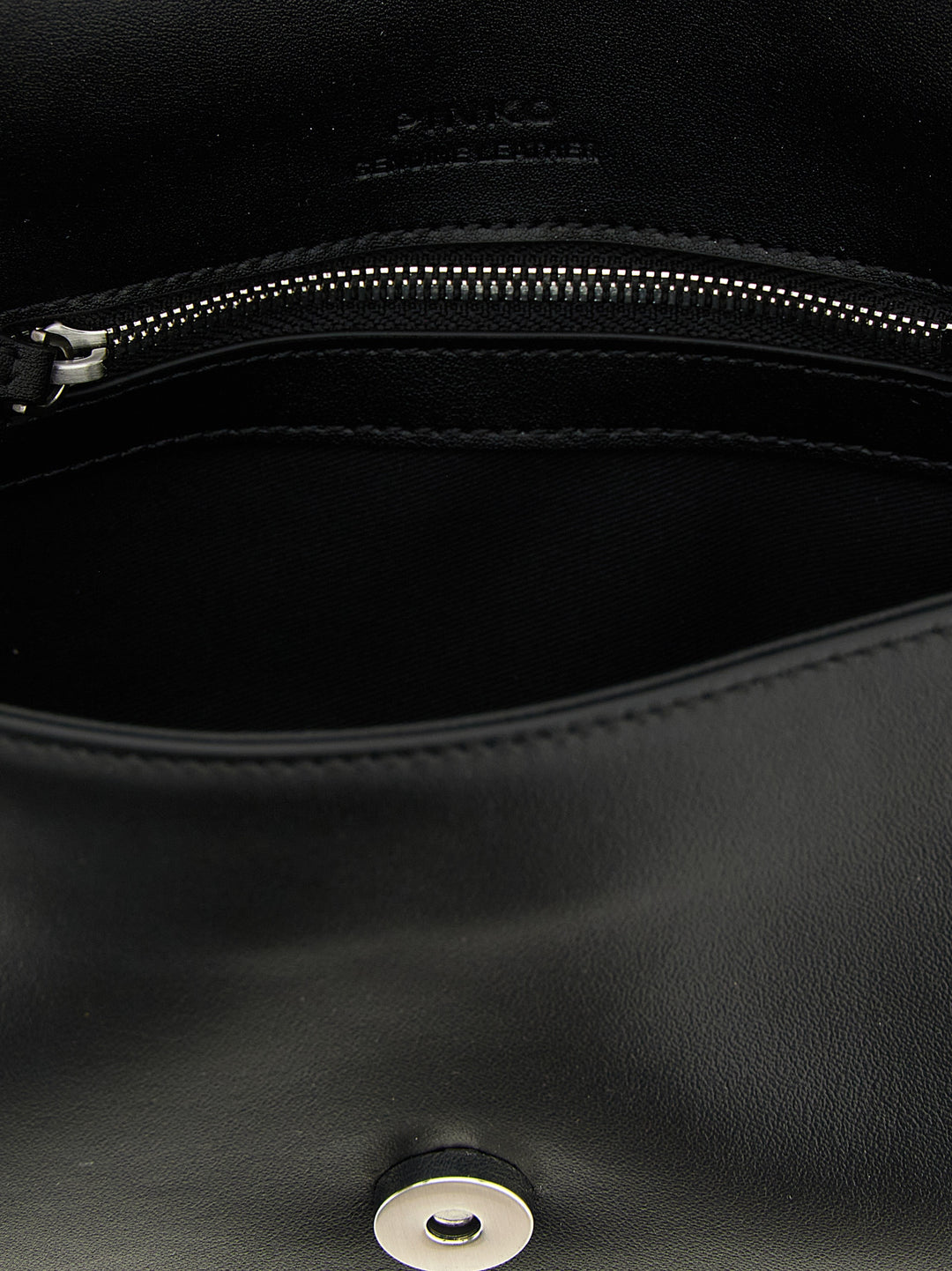 Pinko Mini Love Slouchy Borse a Spalla e Tracolla - Nero | 71710688dc1d0ac91203bf1fadc7b4d77e858d85