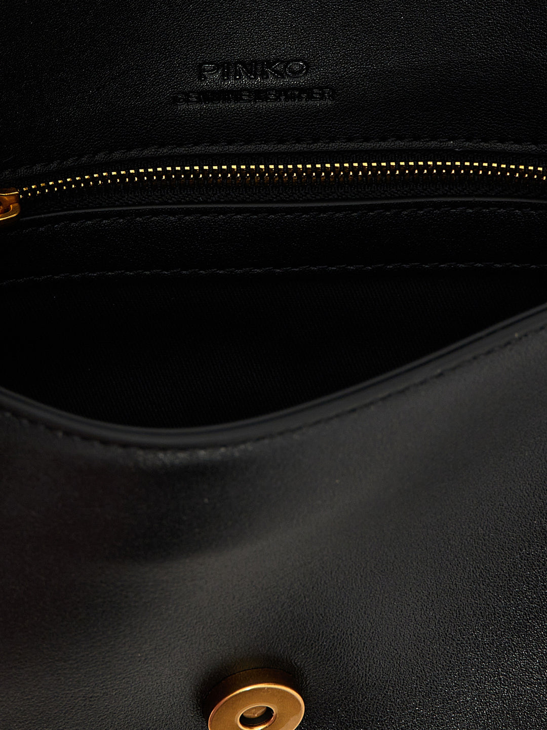 Pinko Mini Love Slouchy Borse a Spalla e Tracolla - Nero | 8bf213d05daa3094c5b11129477168a7d587e836