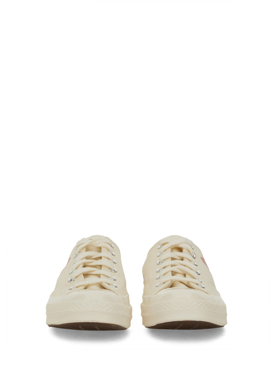 Comme Des Garçon Play x Converse Sneakers - Bianco | Wanan Luxury