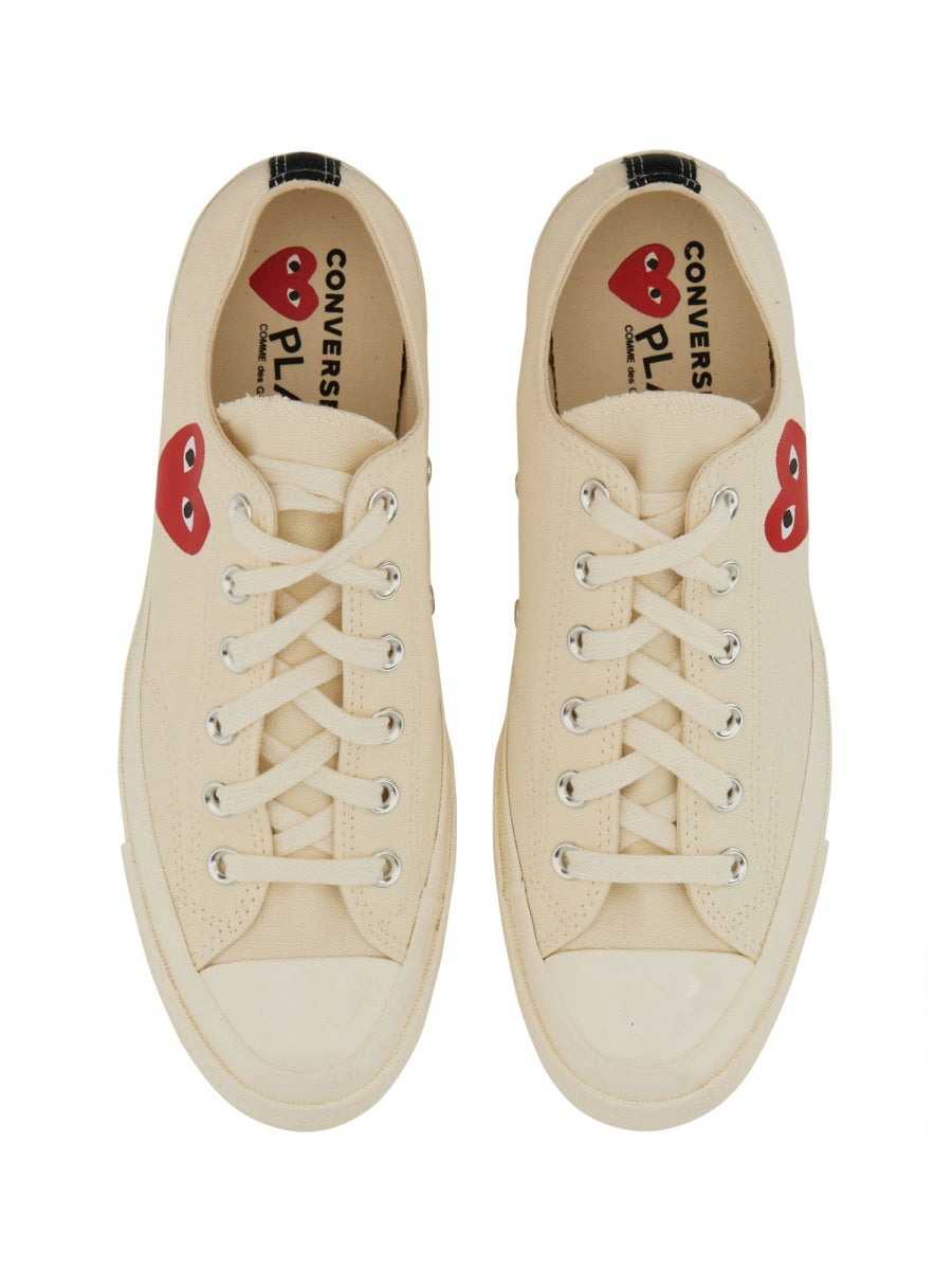 Comme Des Garçon Play x Converse Sneakers - Bianco | Wanan Luxury