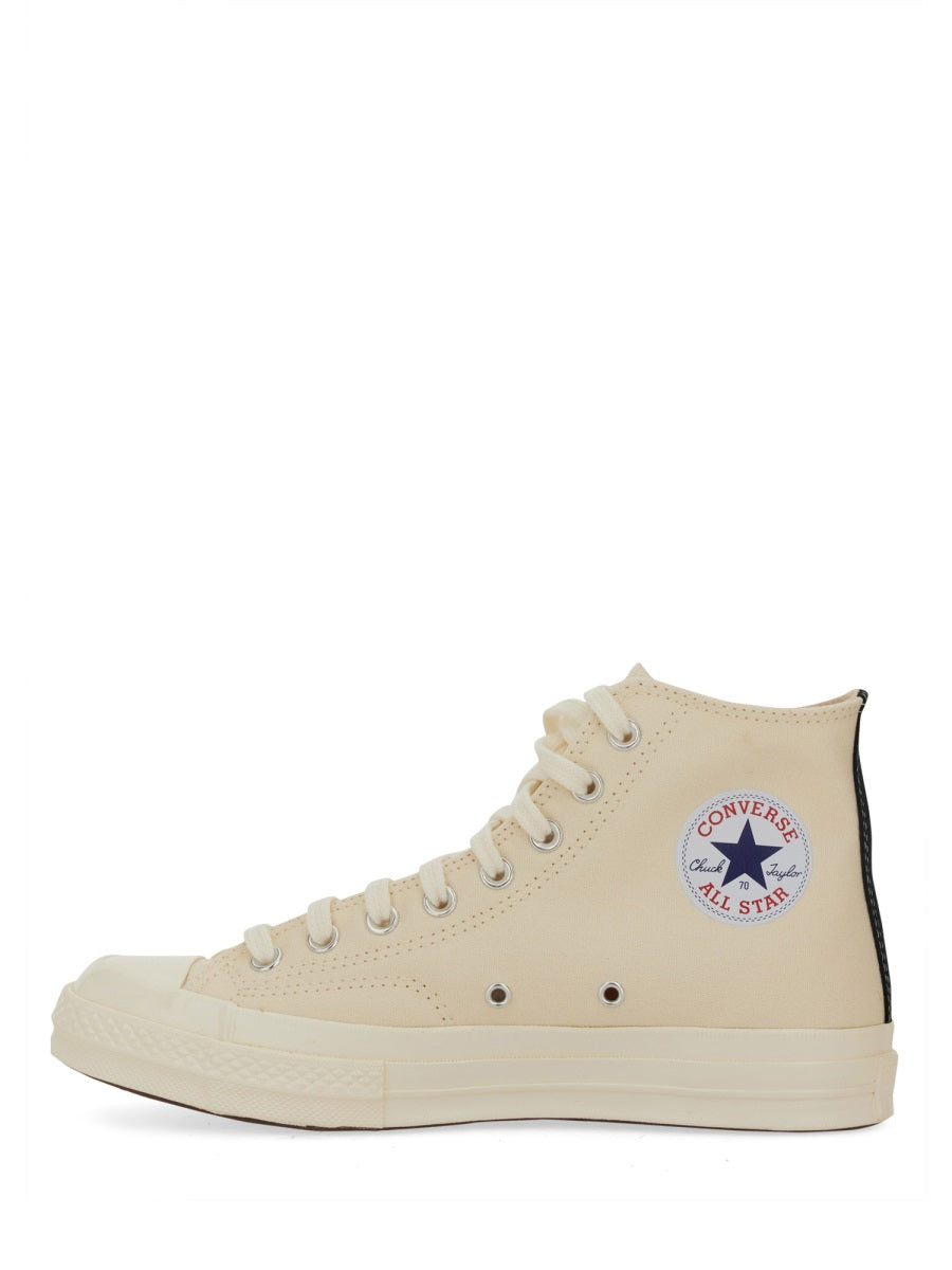 Comme Des Garçon Play x Converse Sneakers - Bianco | Wanan Luxury