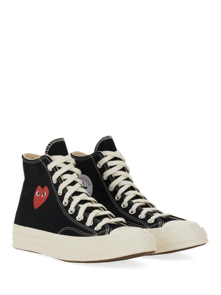 Comme Des Garçon Play x Converse Sneakers - Nero | Wanan Luxury