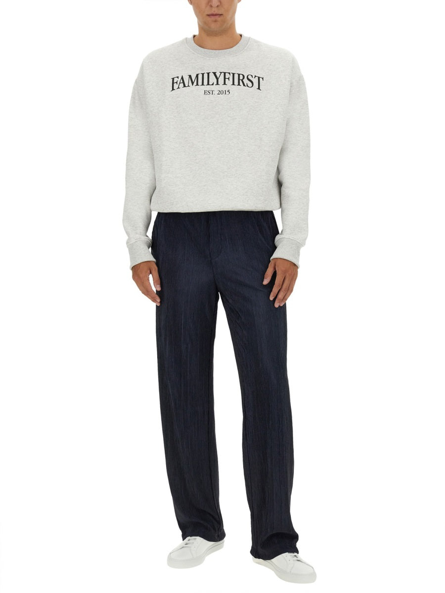 Family First Felpe - Grigio | Wanan Luxury