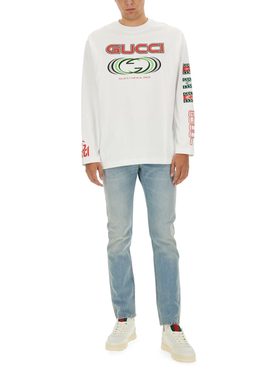 Gucci T shirt - White | 9c33ba57fd03f9cc53ef7041b5ffb49526021303