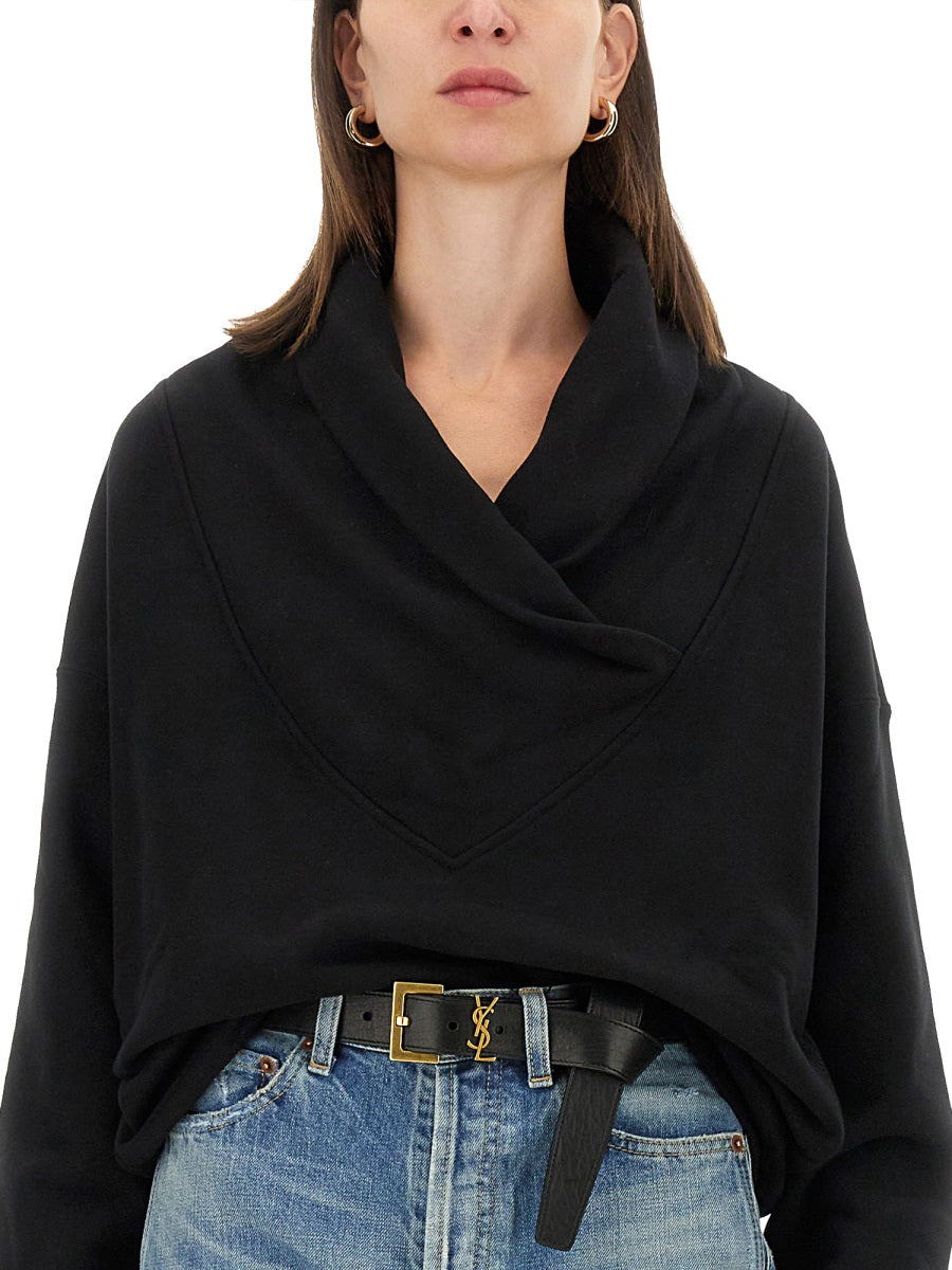 Saint Laurent Felpe - Nero | Wanan Luxury