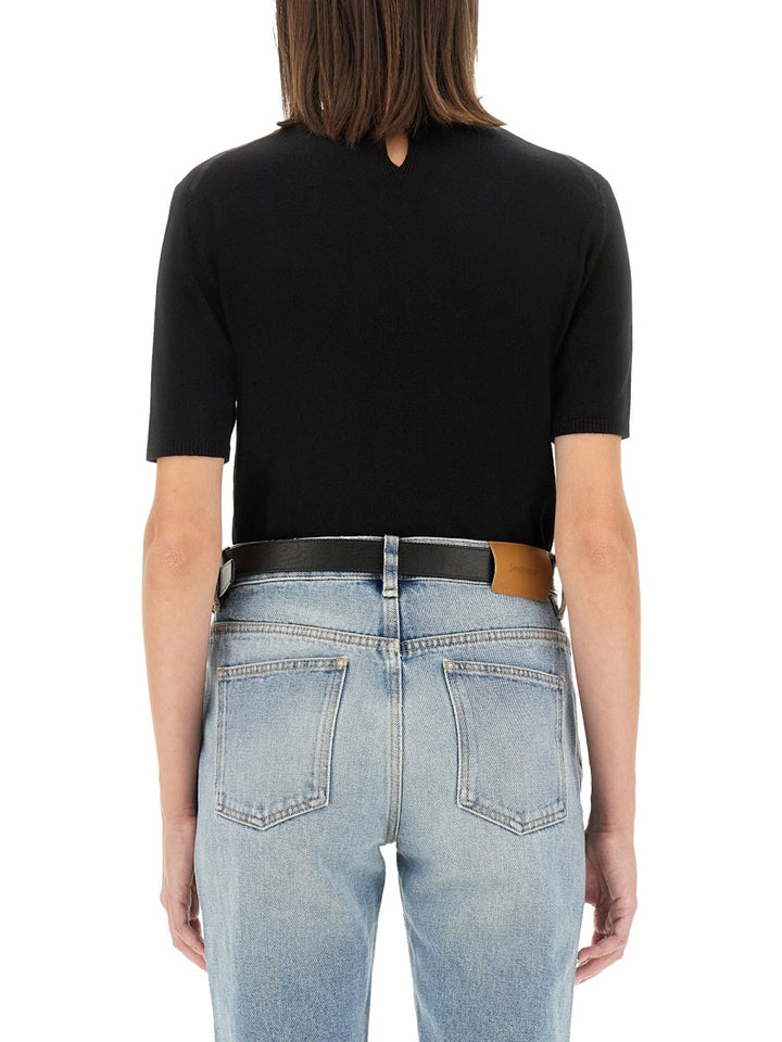 Saint Laurent T shirt - Nero | Wanan Luxury