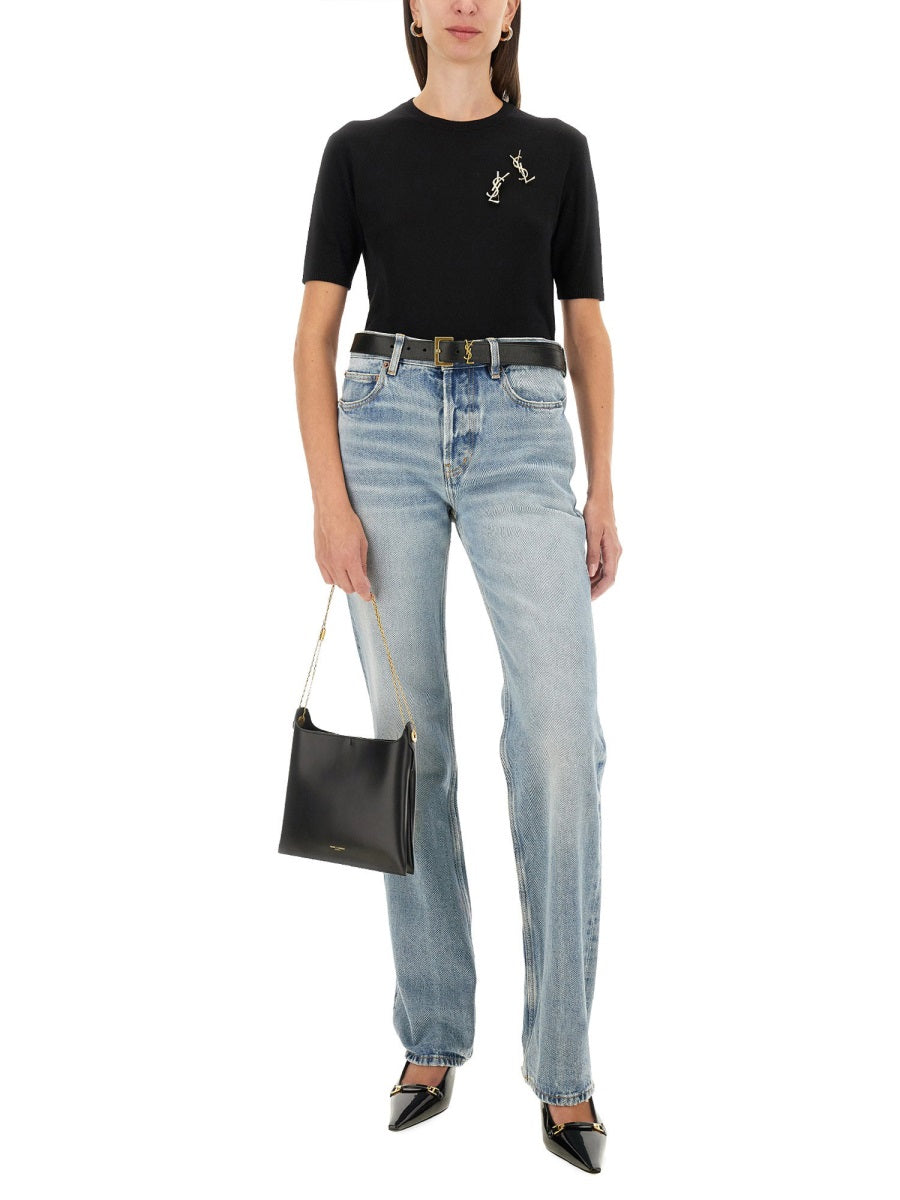 Saint Laurent T shirt - Nero | Wanan Luxury