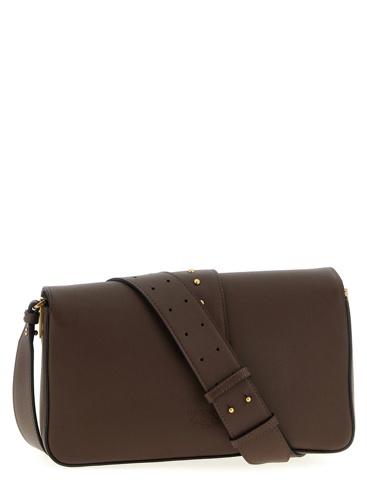 Pinko Love Slouchy Classic Borse a Spalla e Tracolla - Marrone | 42f1949866b4e037d02e08d993f3184351675863