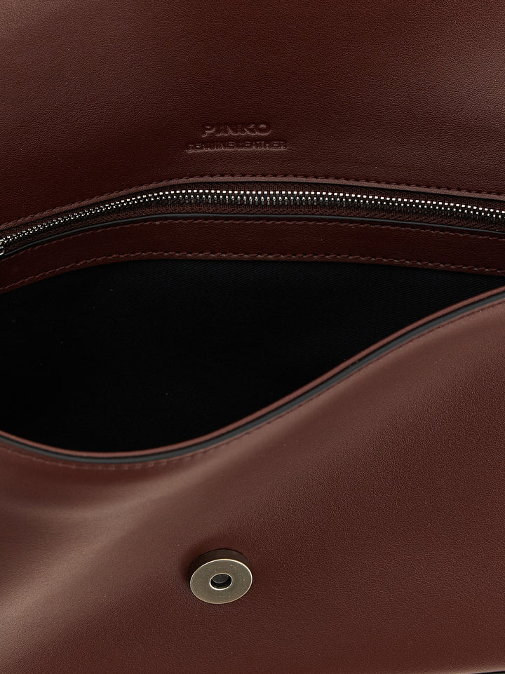 Pinko Love Slouchy Classic Borse a Spalla e Tracolla - Bordeaux | 20ca0b24beeb32dc1594d6ff546a8522e1140250