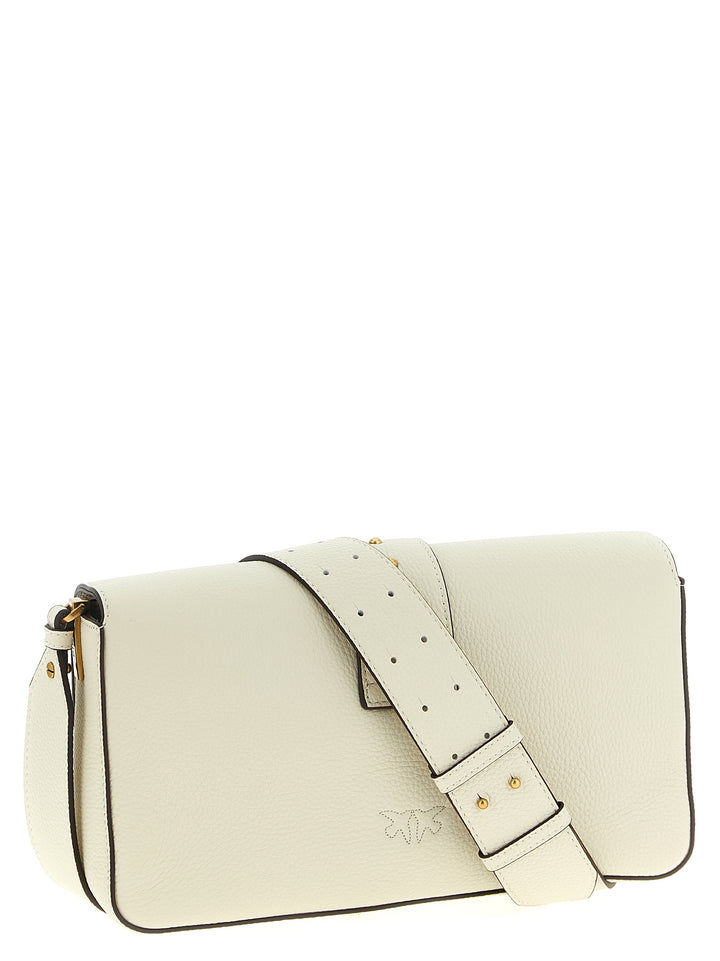 Pinko Love One Classic Borse a Tracolla - Bianco | 143cde9e51282fe29d3089b549f5762b26f0d8a3