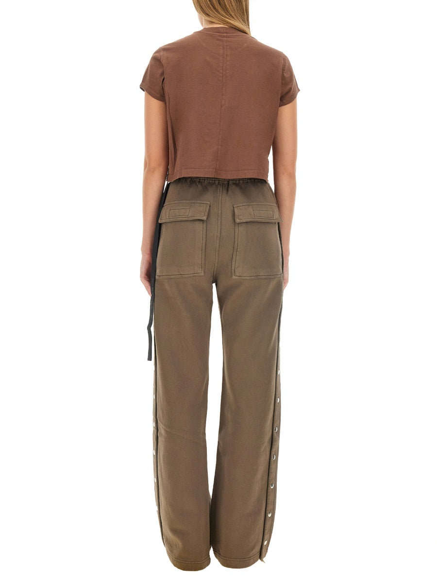 Rick Owens x Drkshdw T shirt - Marrone | Wanan Luxury