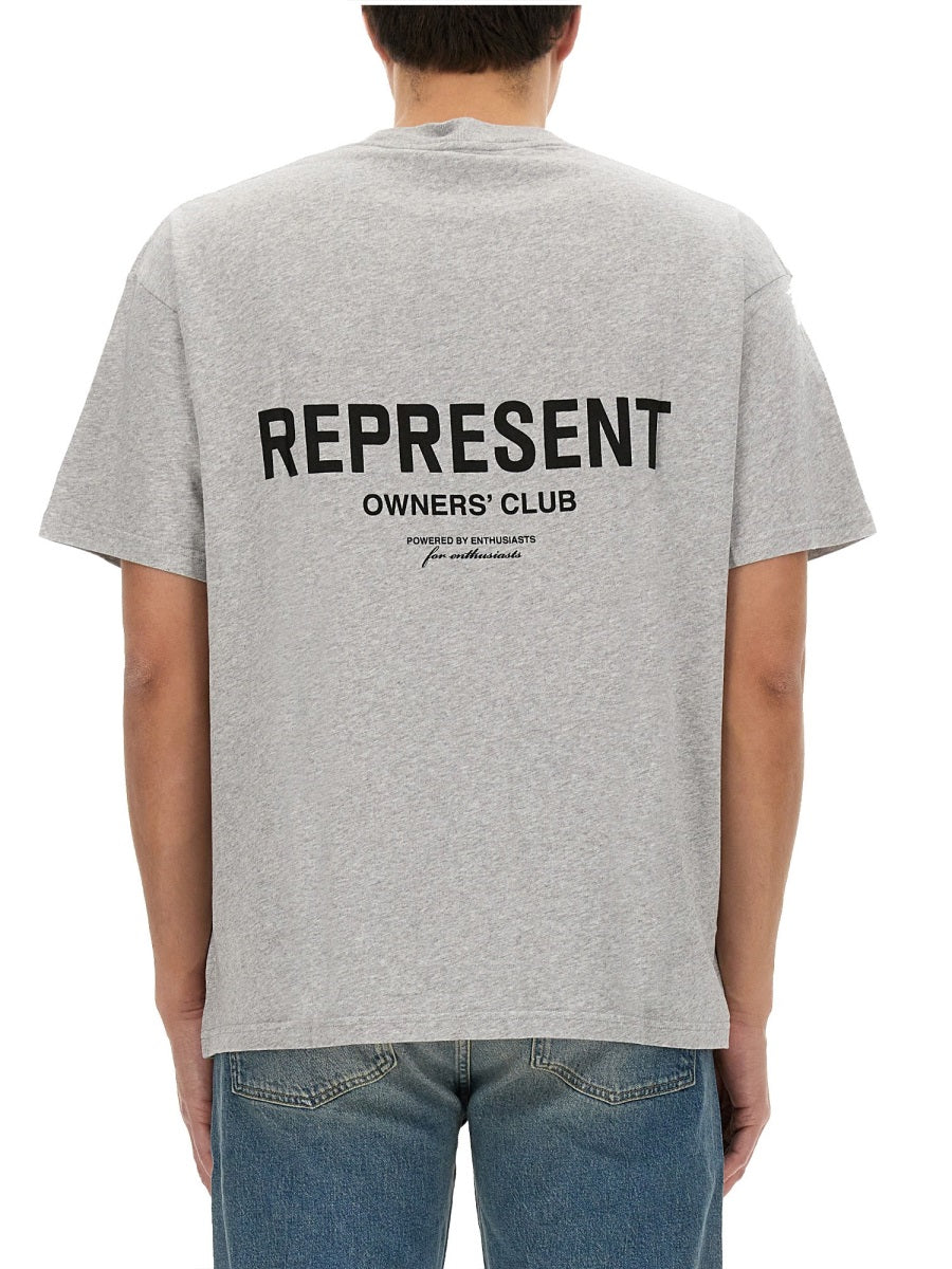 Represent T shirt - Grigio | Wanan Luxury