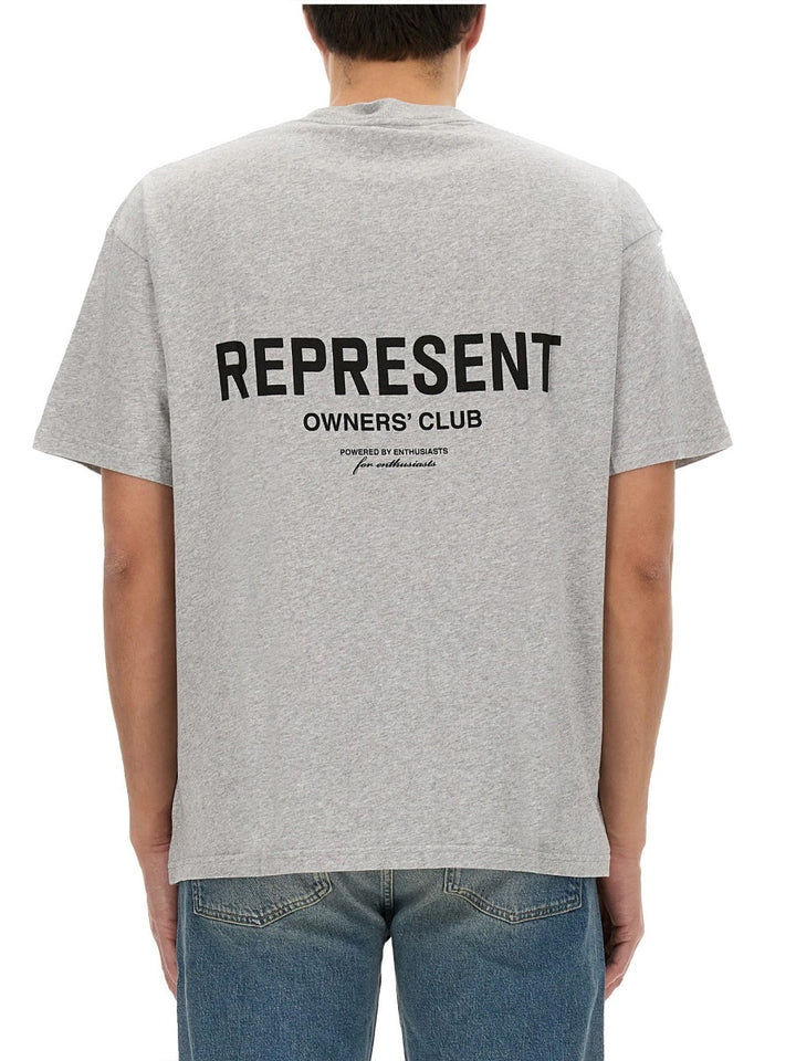 Represent T shirt - Grigio | Wanan Luxury