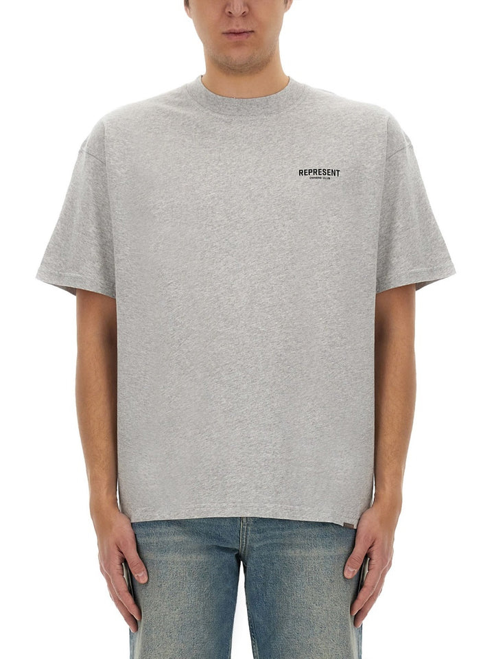 Represent T shirt - Grigio | Wanan Luxury