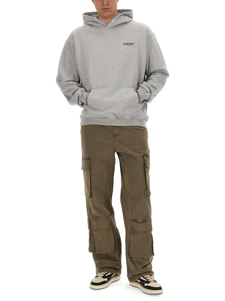 Represent Felpe - Grigio | Wanan Luxury