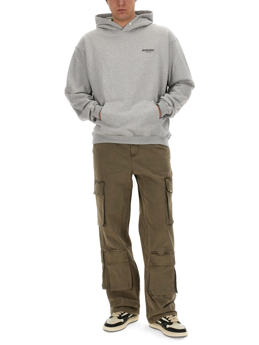 Represent Felpe - Grigio | Wanan Luxury