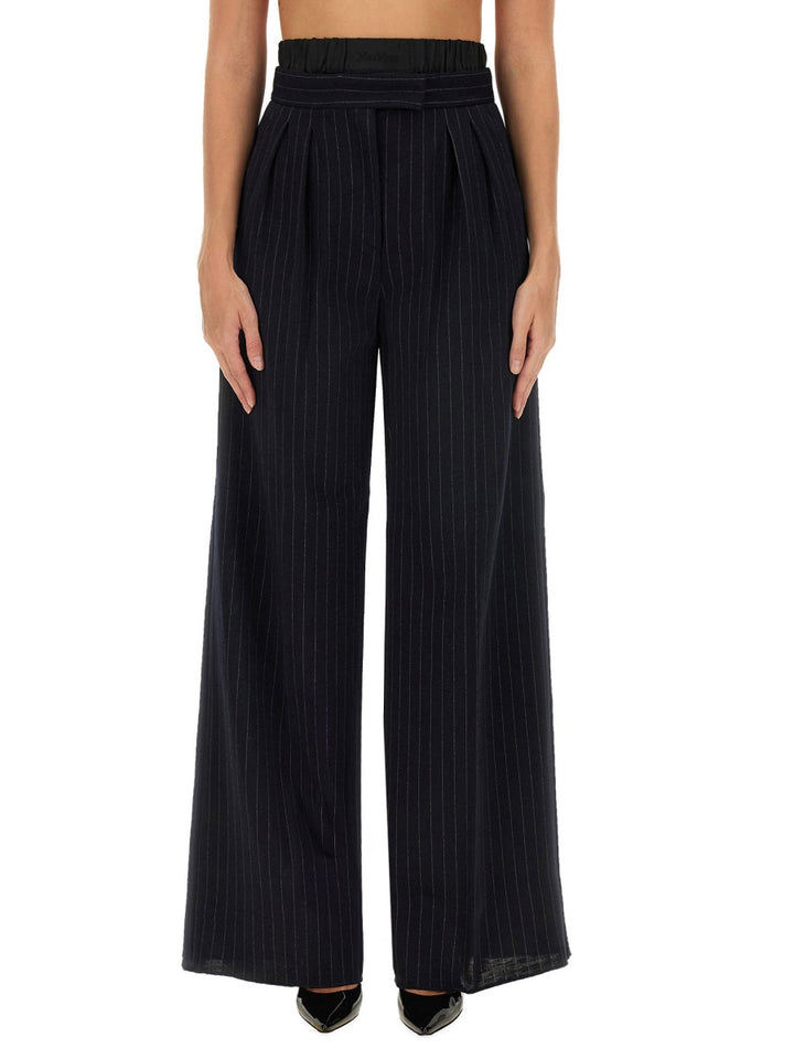 Max Mara Pantaloni - Blue | eec7b1782854894c2bf7b34f244192ddb90affae