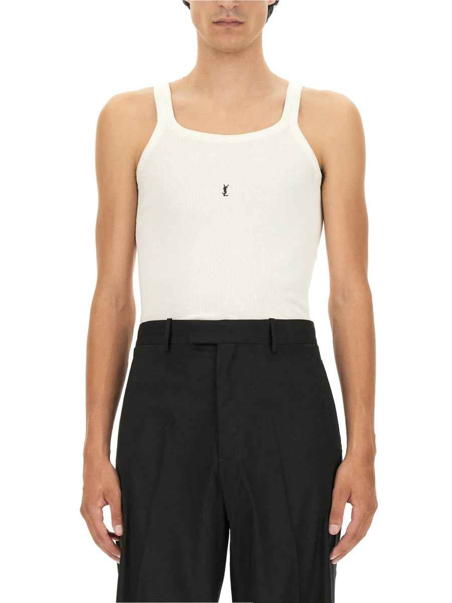 Saint Laurent Top - Bianco | Wanan Luxury