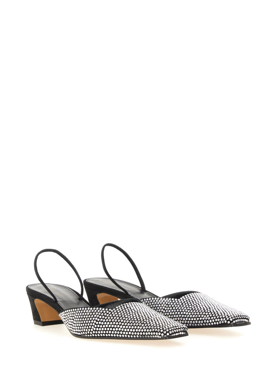 Khaite Sandali - Nero | Wanan Luxury