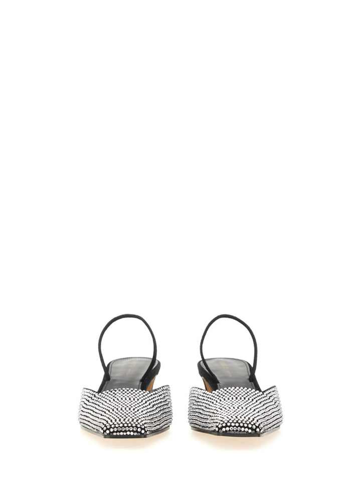 Khaite Sandali - Nero | Wanan Luxury