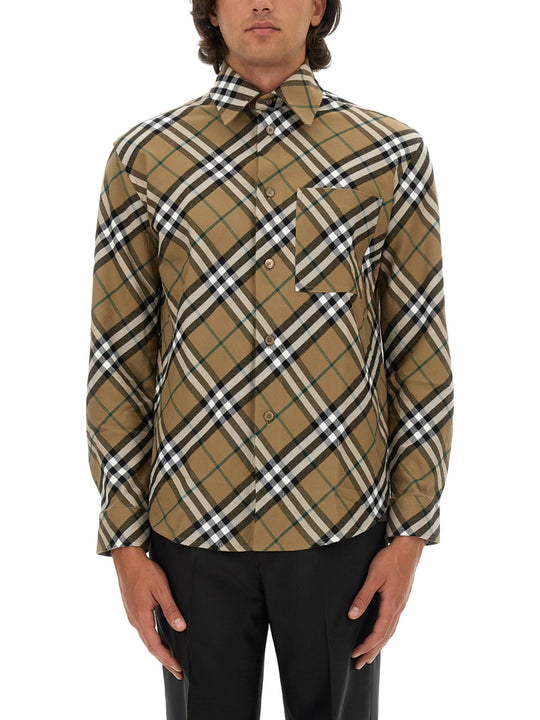 Shirt With Check Pattern