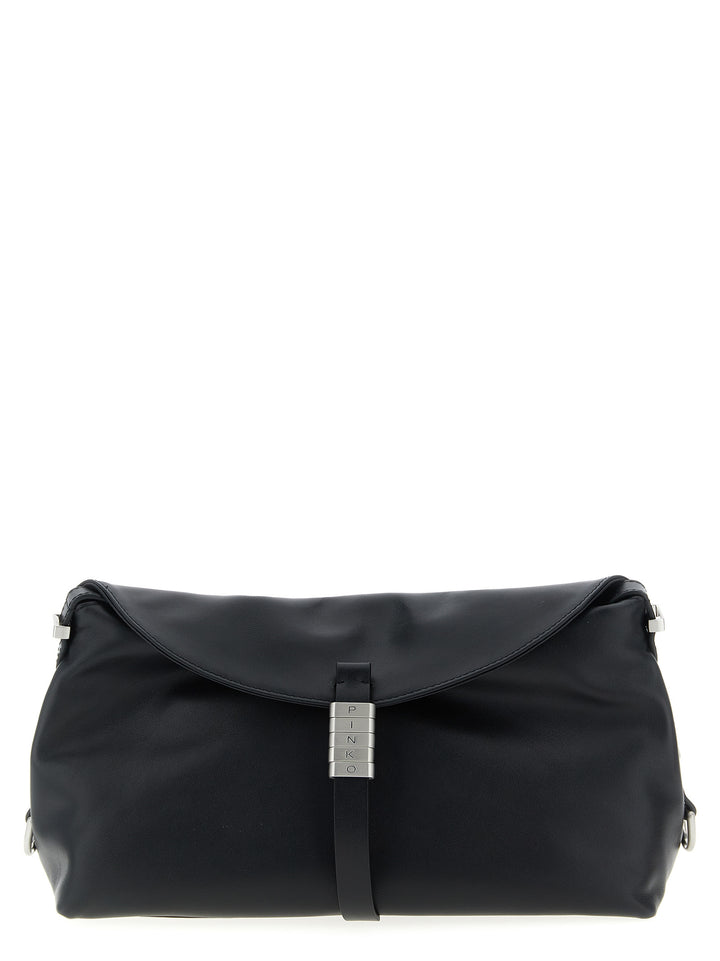 Pinko Saddle Baguette Borse a Spalla e Tracolla - Nero | 4020df0ac08b72e520d26814757d1580f15b6a6f