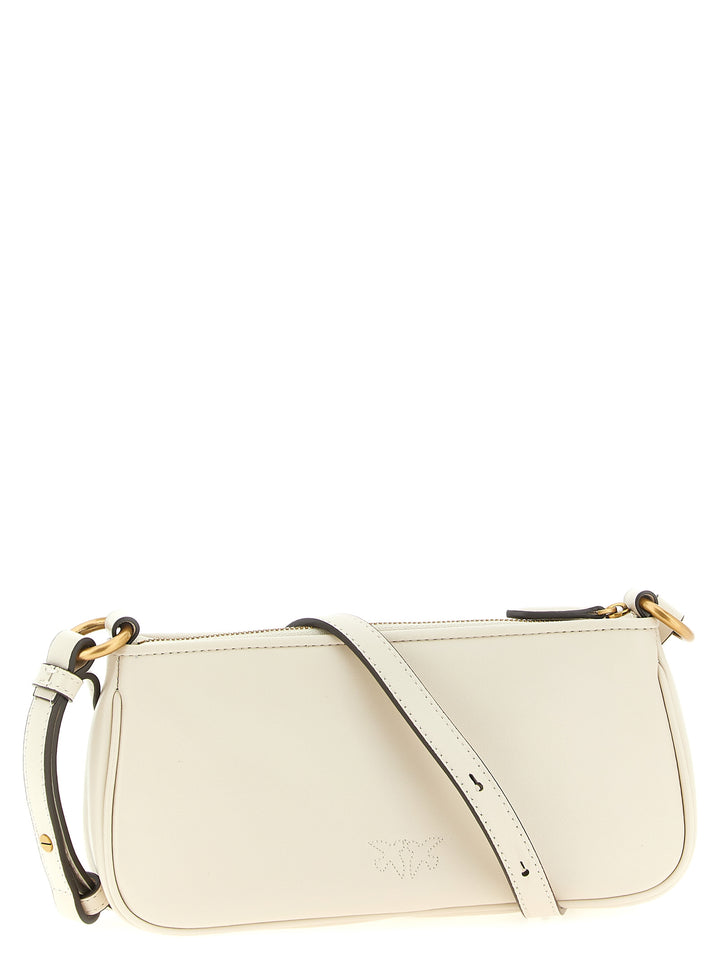 Pinko Half Moon Baguette Borse a Tracolla - Bianco | cd72f3e8ab5a8904aeeb62769c9872080127496b