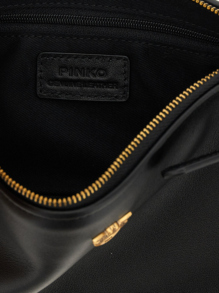 Pinko Half Moon Baguette Borse a Tracolla - Nero | 373c47eddfe11e7c1a83eb7c0fbc8192d3355acd