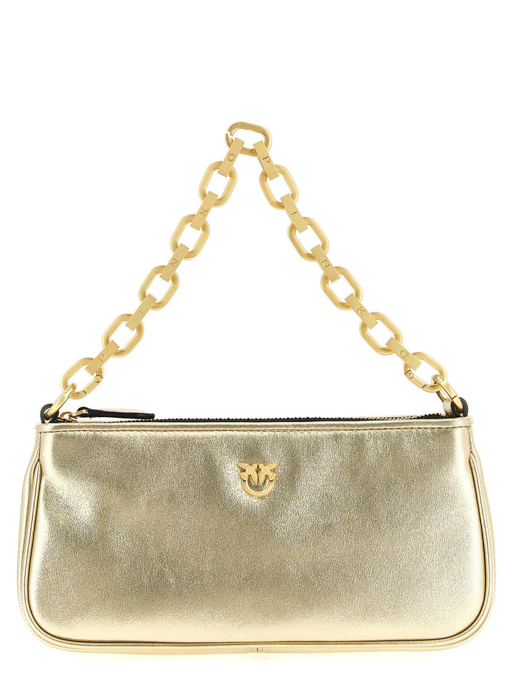 Pinko Half Moon Baguette Borse a Tracolla - Oro | f671303b315957015ade8d4fb3b2ff6f355ccbe7