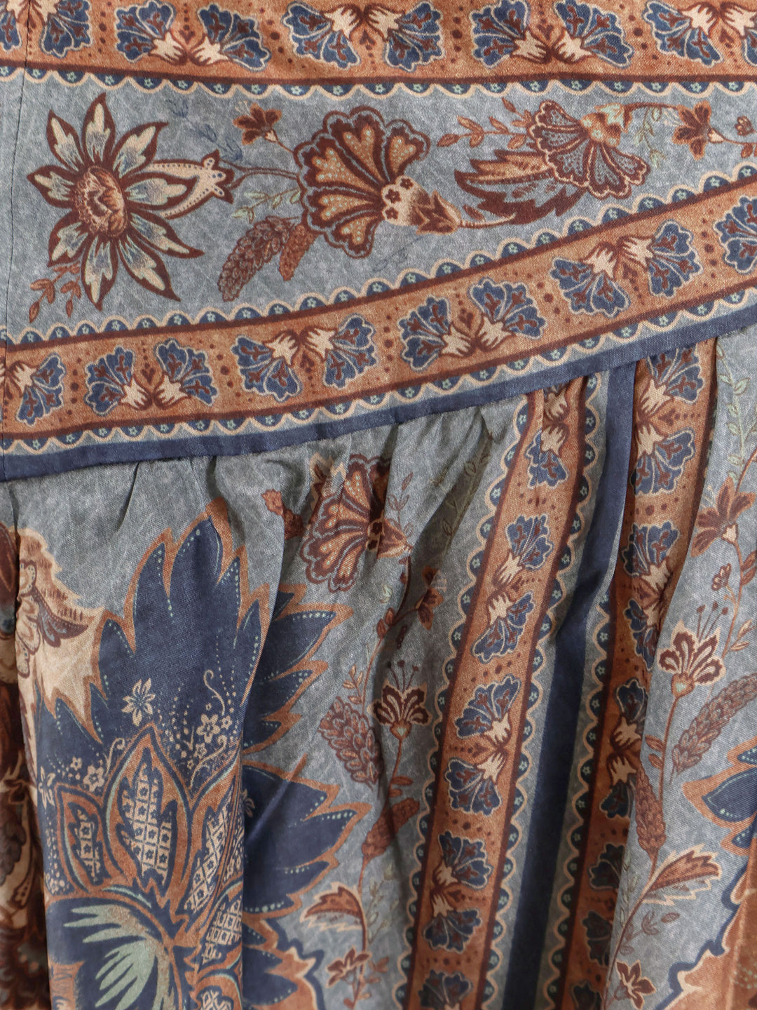 Zimmermann Skirts - Blue/Cream Indienne Floral | bc445cc5cbe7e7c3b1dfa29db1b298c0f6ddd009