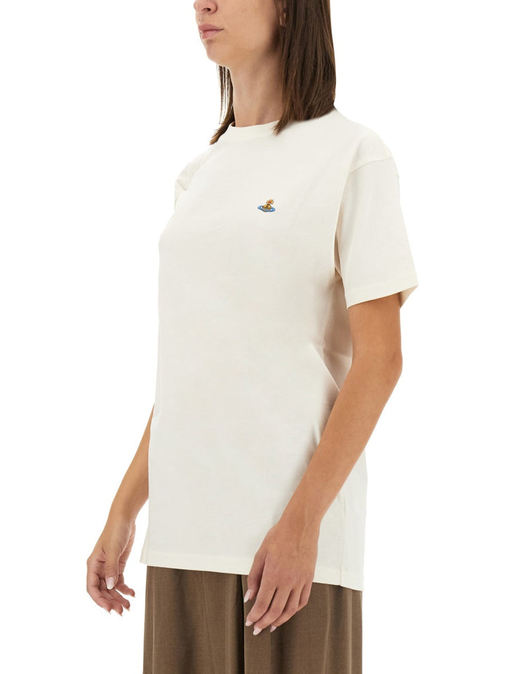 Vivienne Westwood T shirt - Bianco | Wanan Luxury