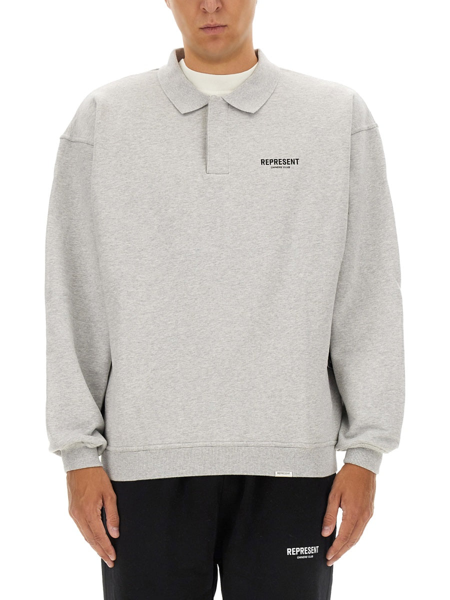 Represent Polo - Grigio | Wanan Luxury