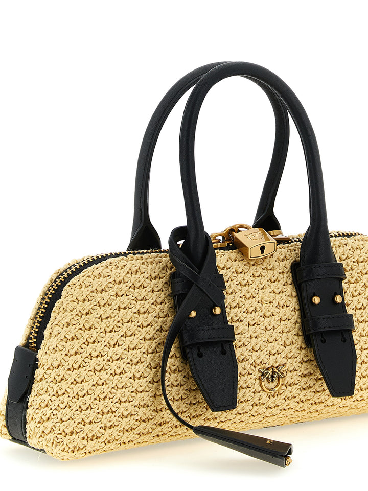 Pinko Escape Horizontal Borse a Mano - Beige | 67f637411027bfe60a9cbb84b3cd3b46cd9d5c6d