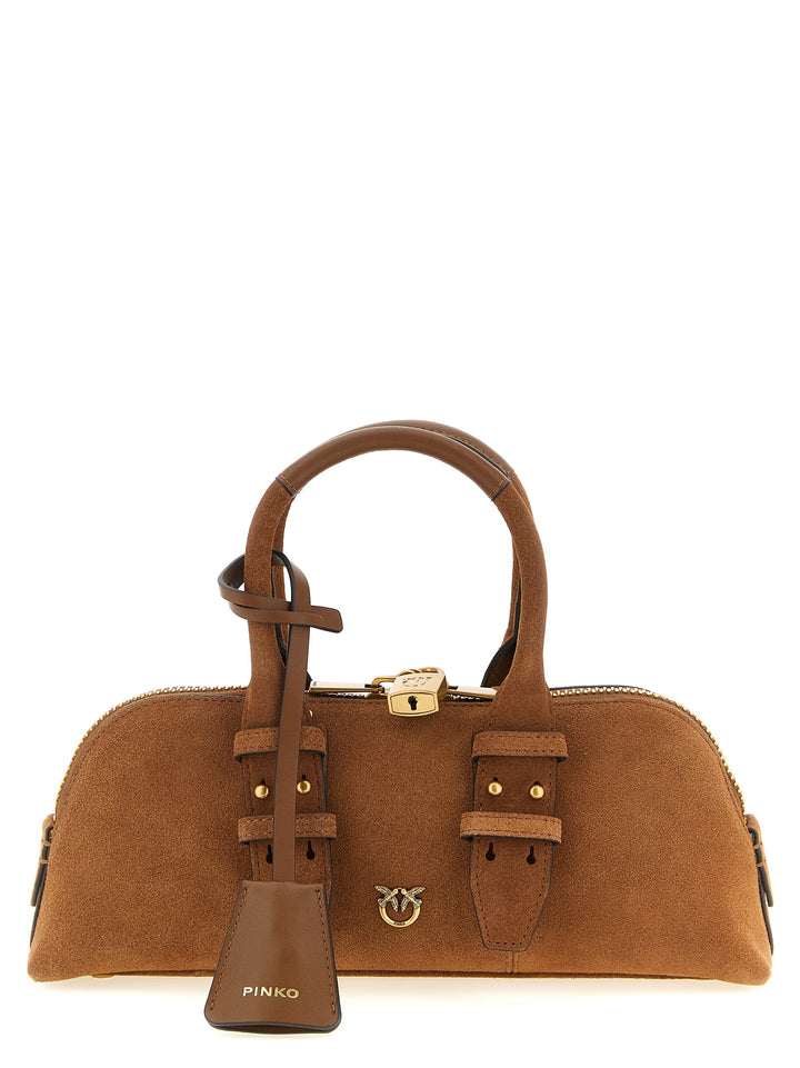 Pinko Bowling Baguette Borse a Spalla e Tracolla - Marrone | 8c9d6ab04442e7a9799763d4021608ee062e79e8