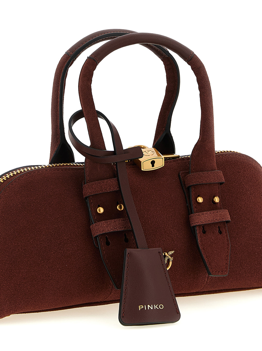 Pinko Bowling Baguette Borse a Spalla e Tracolla - Bordeaux | 0e8114df125086e0e8b418a43337e8656a0aebb9