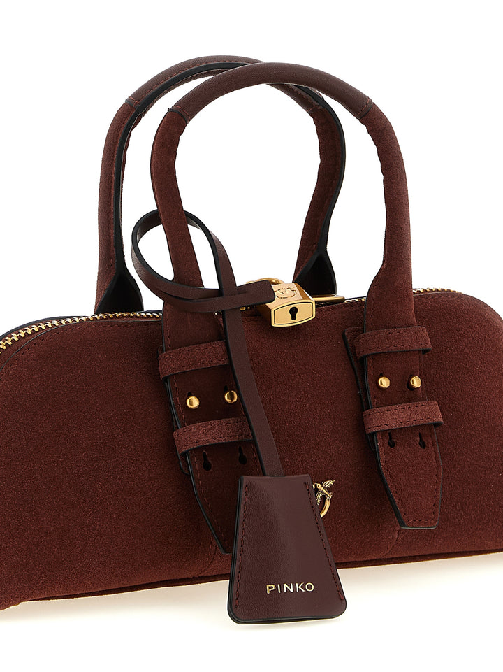Pinko Bowling Baguette Borse a Spalla e Tracolla - Bordeaux | 0e8114df125086e0e8b418a43337e8656a0aebb9
