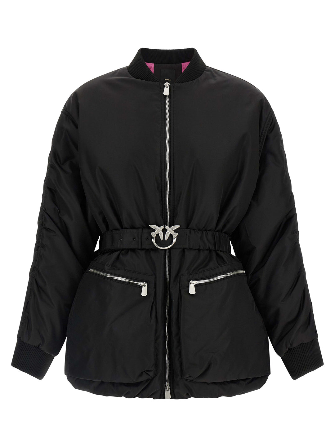Pinko Bacon Puffer Jackets - Nero | c7d40cbbf47d4bbafcb9451997d5e7b70a4fc801