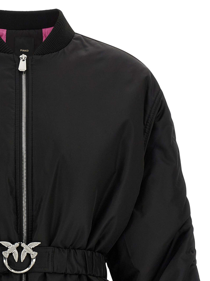 Pinko Bacon Puffer Jackets - Nero | 0c4c11512743241ea0b64a5c7b239a0fc45441fc
