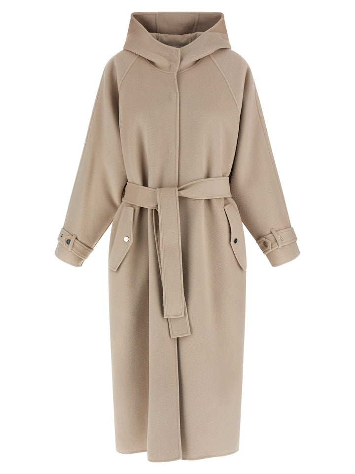 Pinko Cartoccio Trench e Impermeabili - Beige | 9f399c0d00fb23757465a71a1b3a899761e60bc2