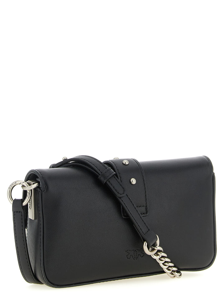 Pinko Baby Love One Slouchy Borse a Spalla e Tracolla - Nero | 2cb77d75594e5f632acbd33f8c74d42754cae357