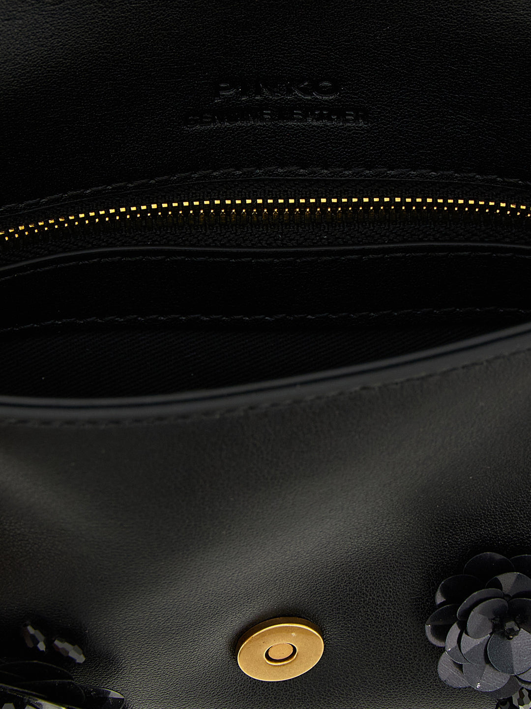 Pinko Baby Love Slouchy Borse a Spalla e Tracolla - Nero | 33bea95d8e6052d2ef9605e514bc322a39dd7c89